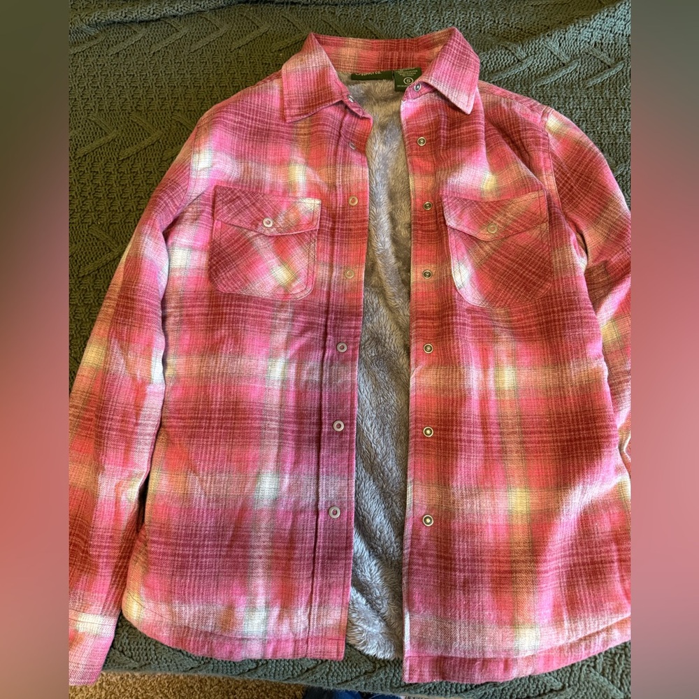 Pink Plaid Women's Jacket